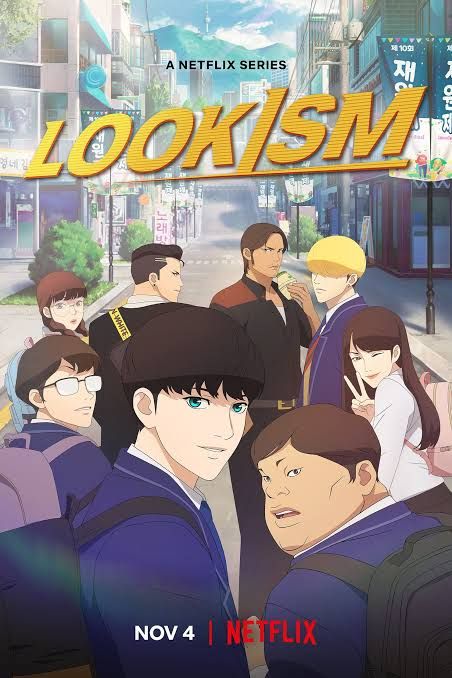 Capa da animação "Lookism" (Disponível na Netflix)