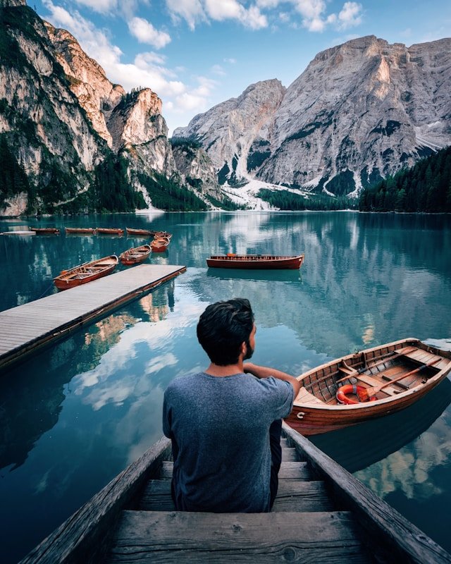 Embracing the majesty of mountains from sea