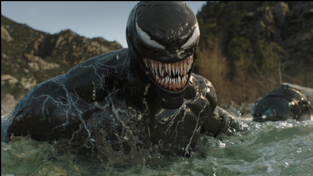 Venom no mar.