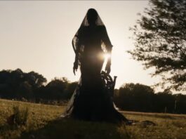 A mulher no jardim
