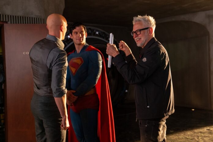James Gunn e elenco de Superman