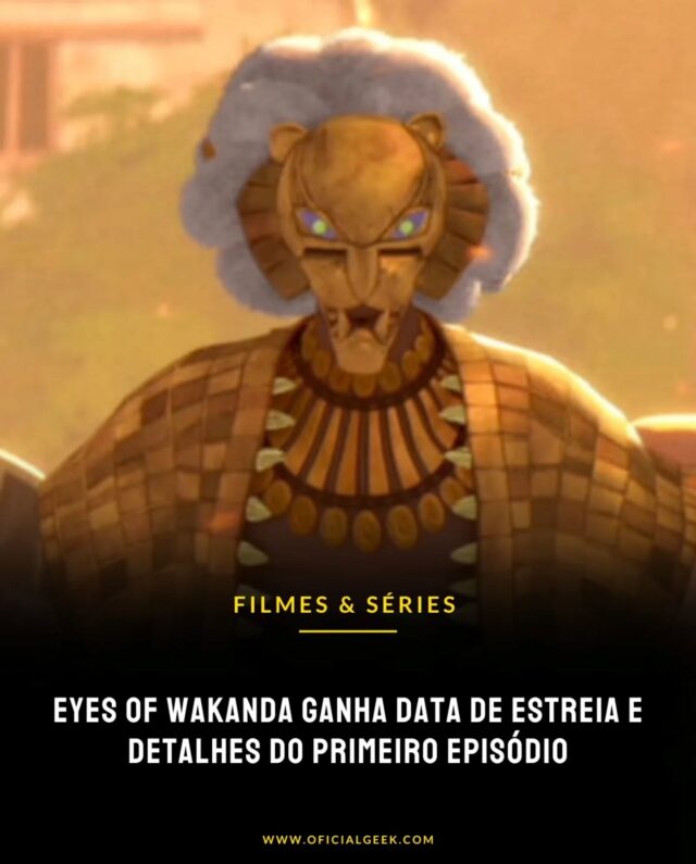 A nova animação do selo Marvel Animation, Eyes of Wakanda, estreia em 6 de agosto no Disney+. Ambientada no MCU, a série terá quatro episódios em formato antológico. O primeiro, Into the Lion’s Den, se passa em 1260 a.C. e acompanha Noni, ex-Dora Milaje, perseguindo um traidor da Guarda Real. O estilo visual mistura 3D com efeitos 2D e foi elogiado por sua autenticidade cultural. A série ainda trará uma versão inédita do herói Punho de Ferro.

---

#MarvelAnimation #EyesOfWakanda #Wakanda #DisneyPlus #PunhoDeFerro #MCU #MarvelStudios #Animação #SérieNova #NotíciaGeek #fy #foryou #follow #fyp #viral #post #reels #instagram #geeknews #culturaGeek